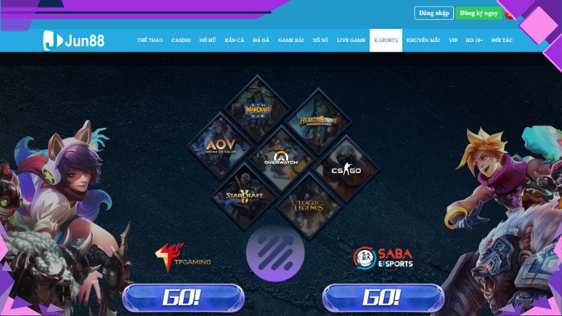 Top 10 trang cá cược esport USDT số 1, đáng chơi nhất